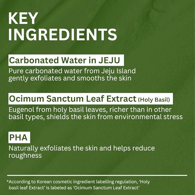 Holy Basil Deep Bubble Mask